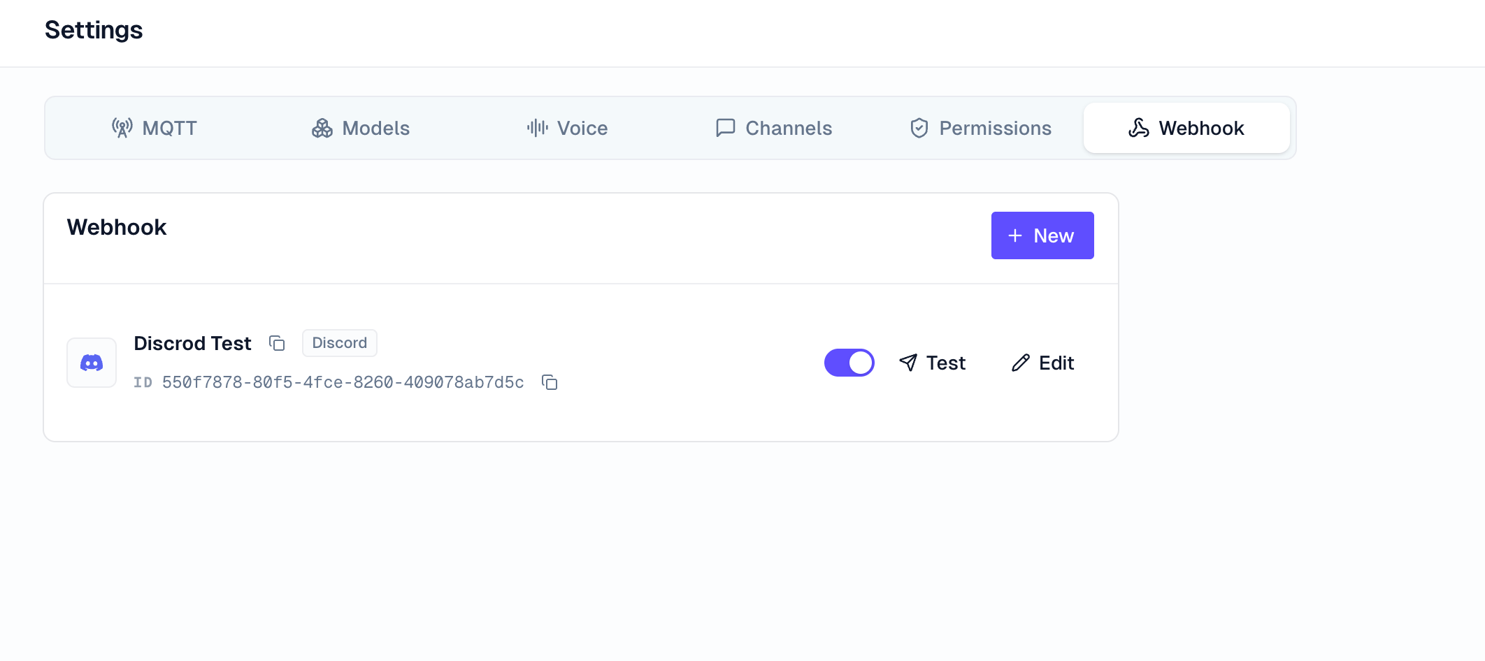 Discord Webhook