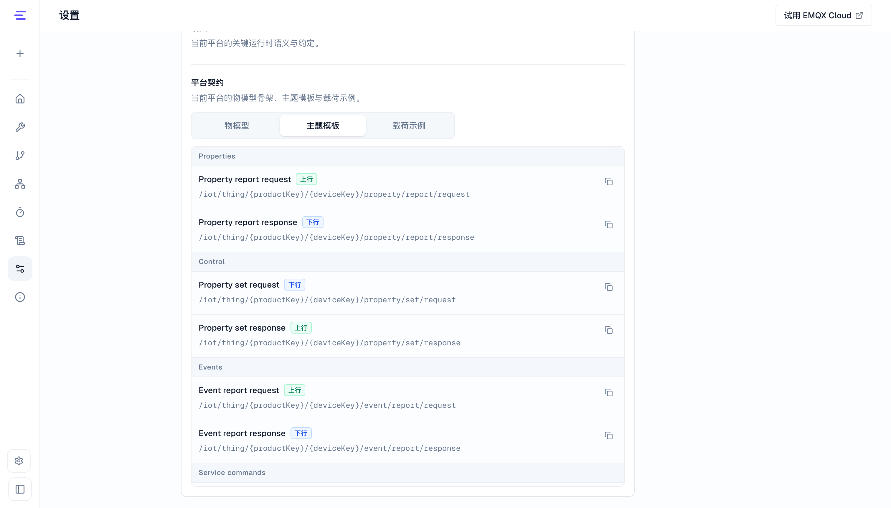 ThingsNeural 主题模板示例