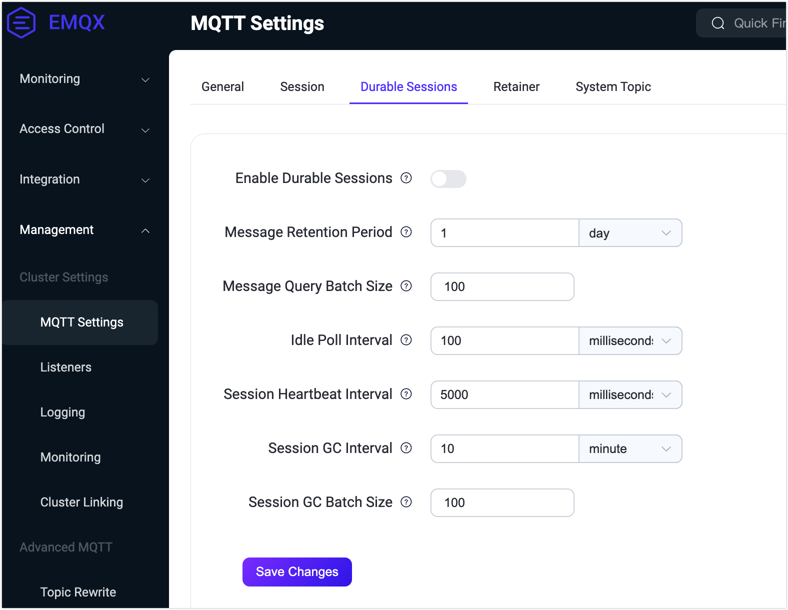 dashboard_session_config