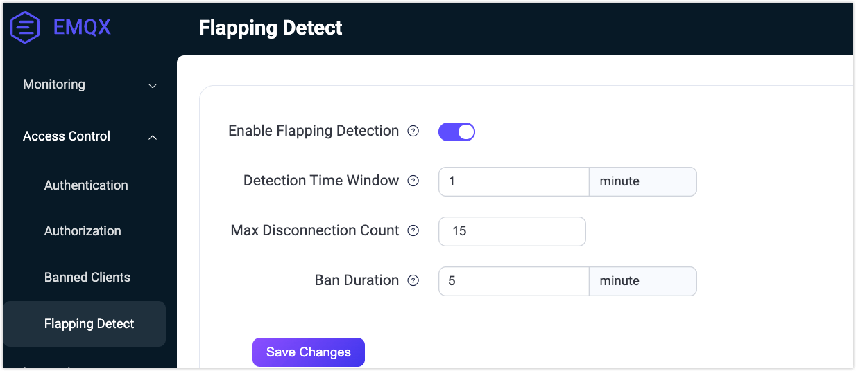 flapping-detect
