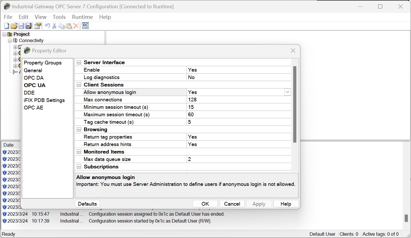 Connect to Industrial Gateway OPC Server | Neuron 2.4 Docs