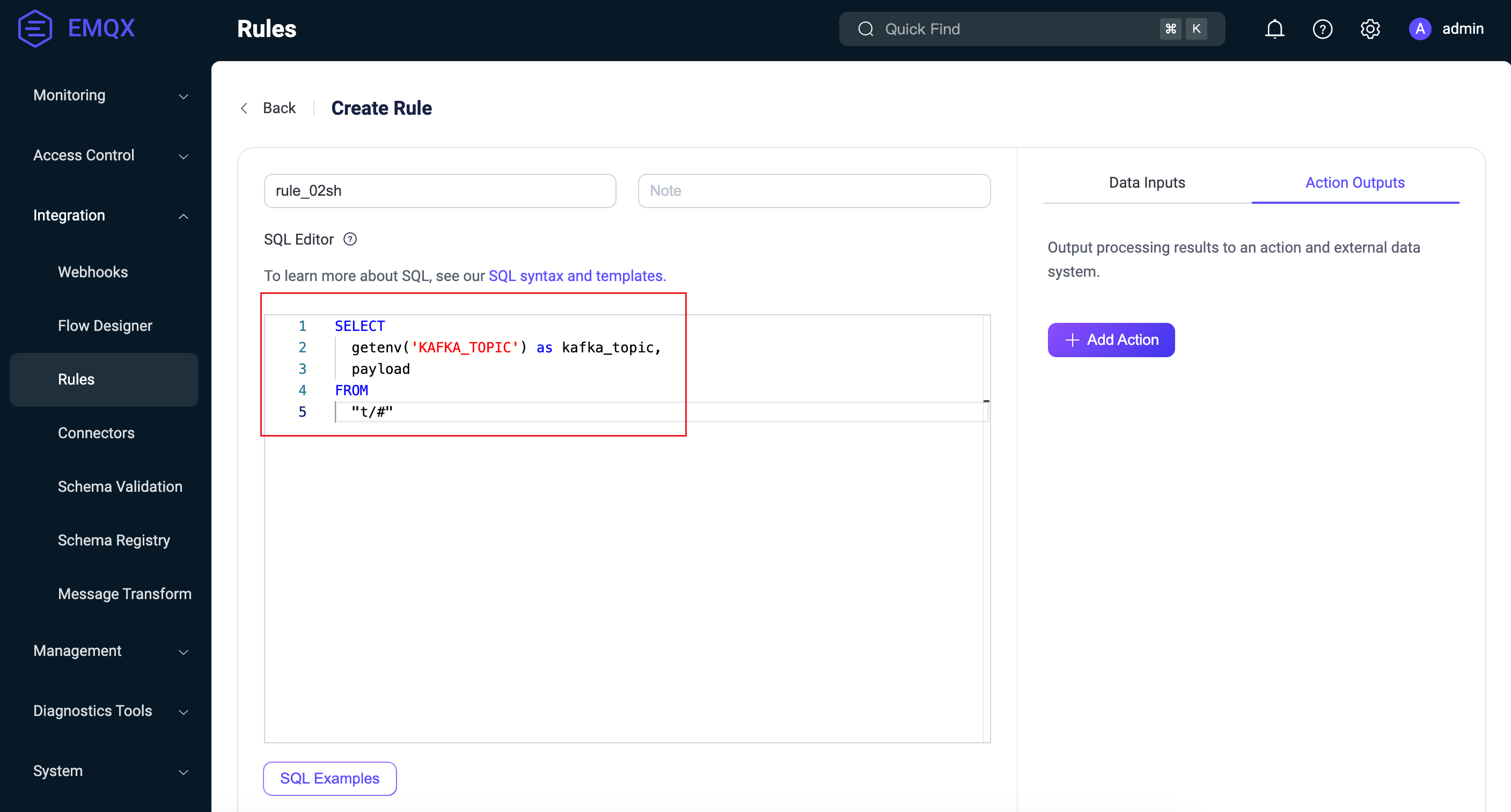kafka_dynamic_topic_sql