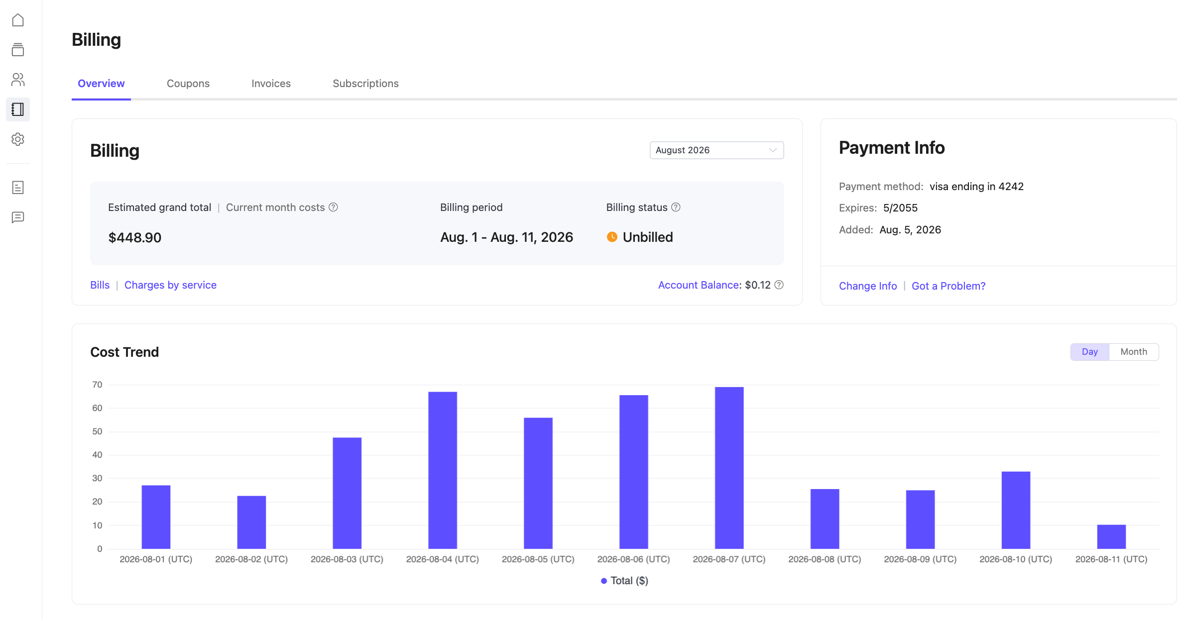 Billing overview