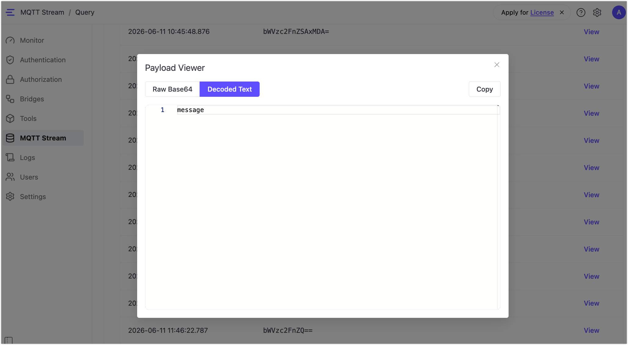 Payload Viewer