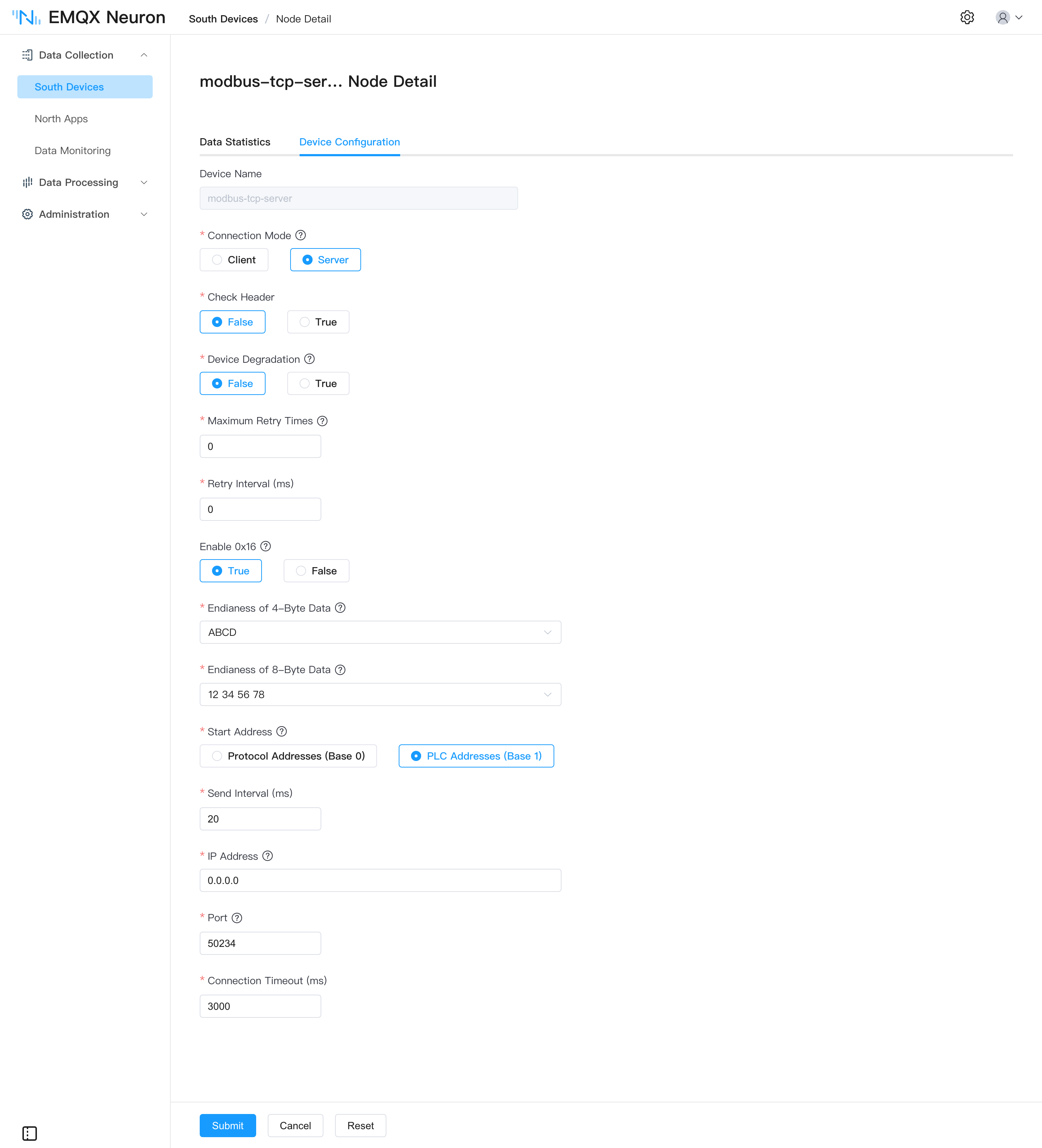neuron-server-config