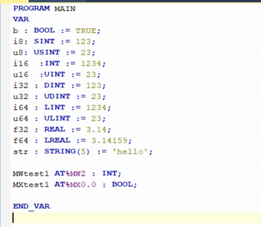 TwinCAT PLC main program