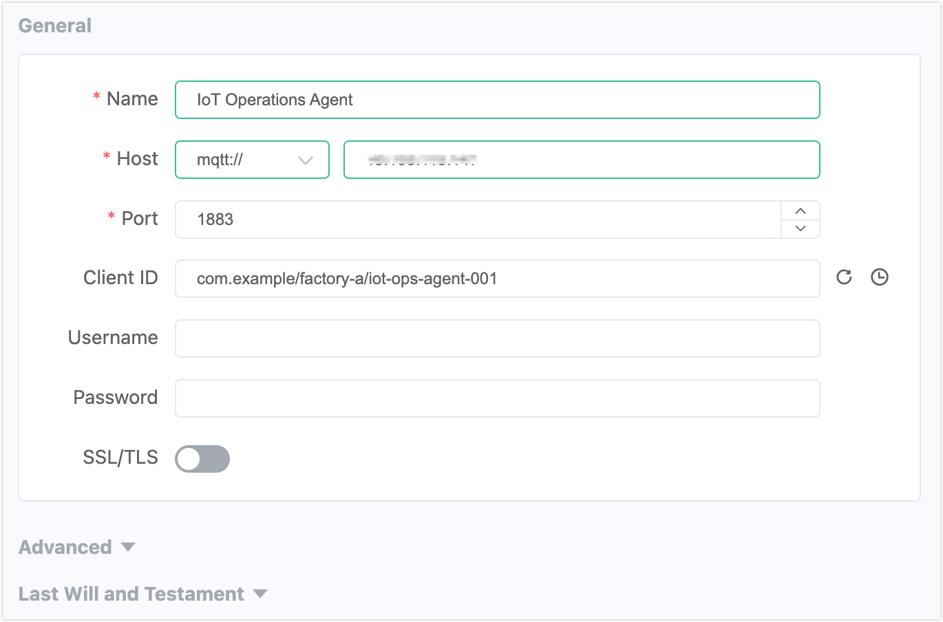 register_agent_mqttx_connection