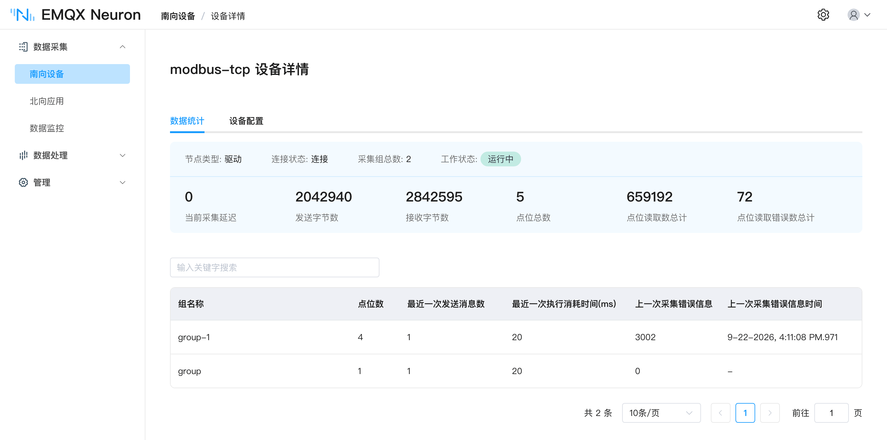southdevice_statistics