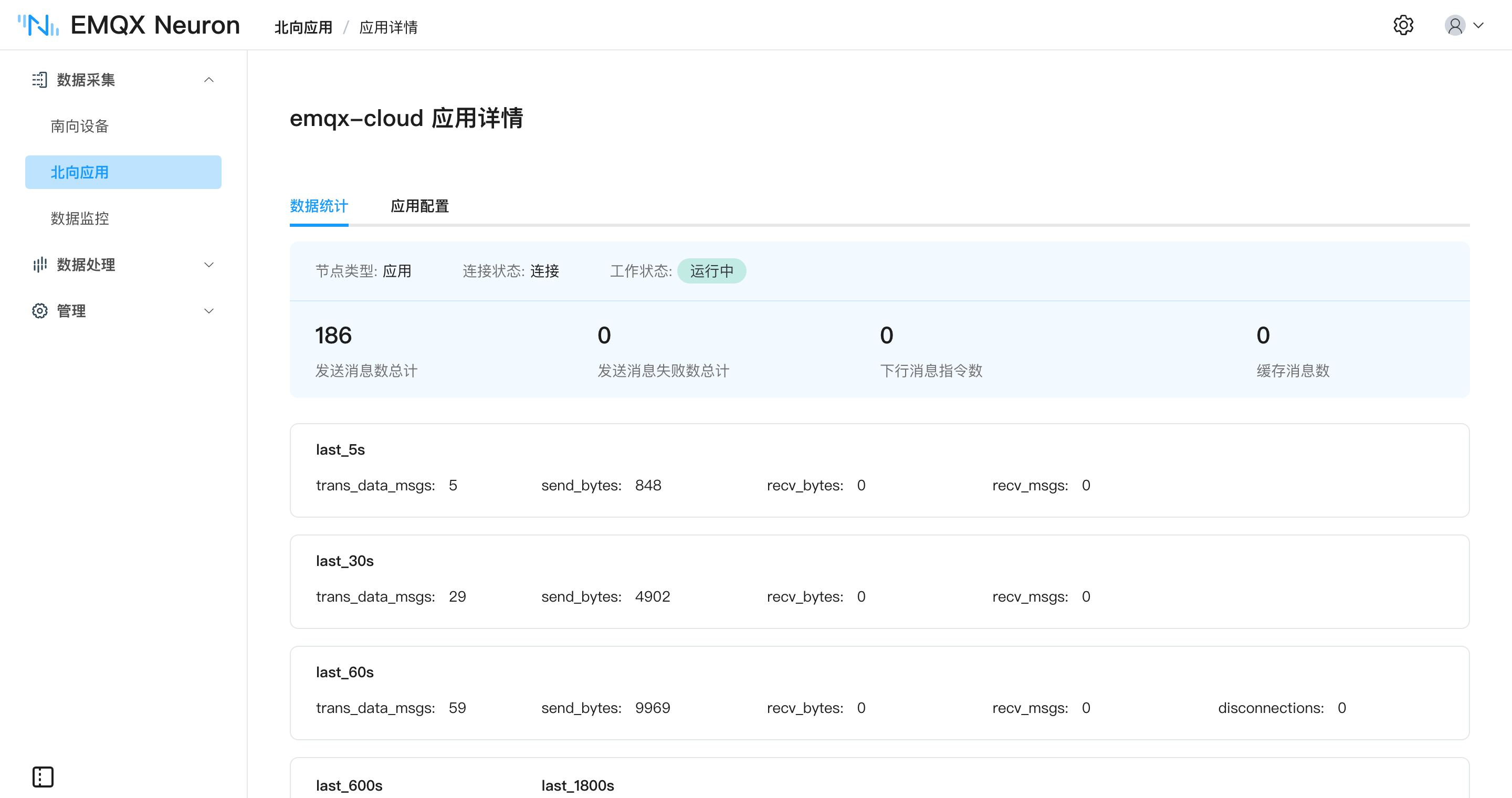 emqx-cloud 的数据统计：发送消息数持续增长